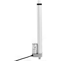 Actuador Lineal de Carrera 12V Force 750N Carrera de Actuador Lineal de 150-700 MM Longitud de Soporte de Motor…